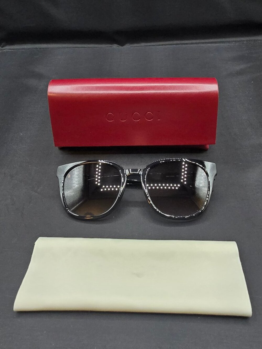 Gucci GG1122SA Black Sunglasses